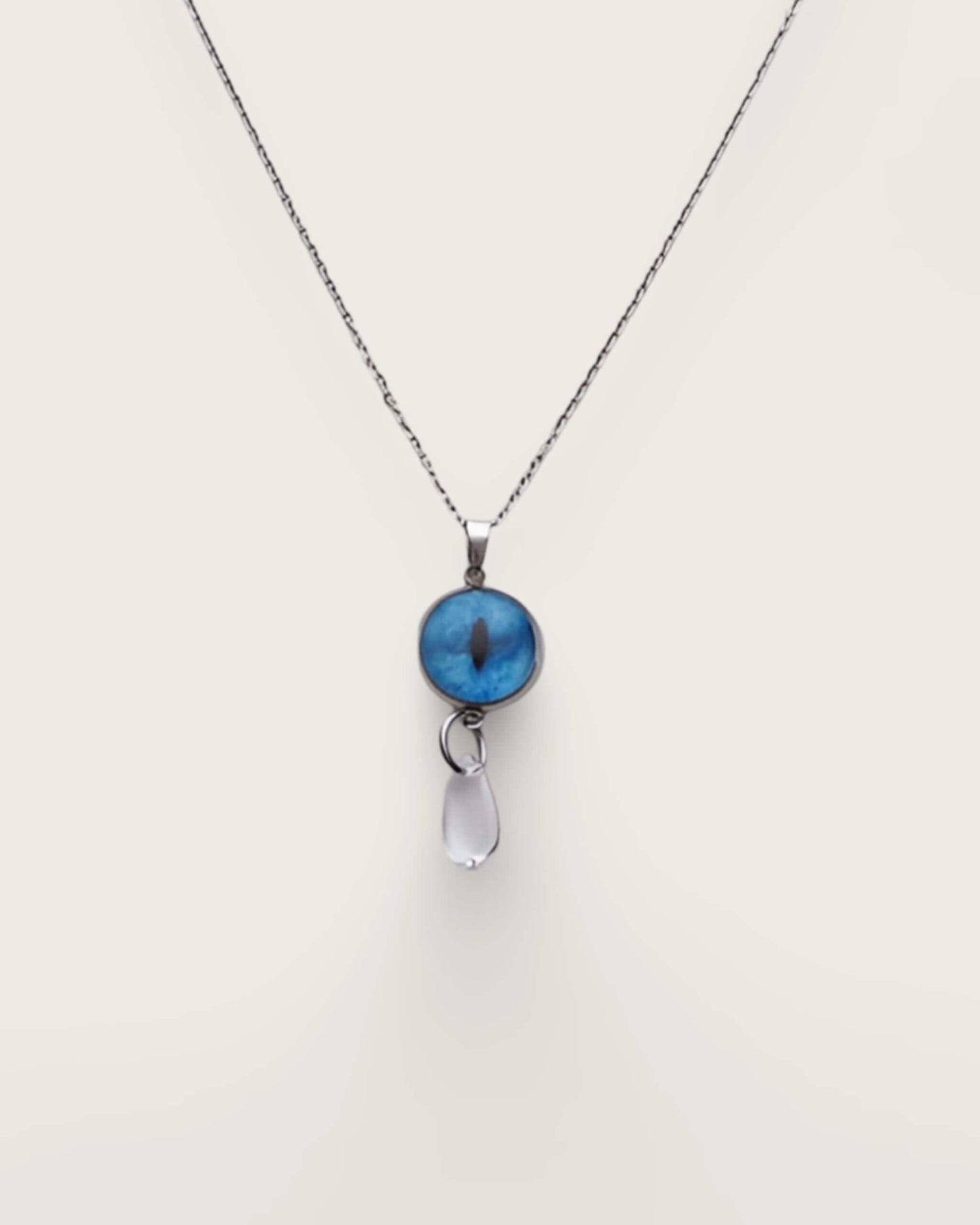 Personalised Iris  Eyes Of Pets Necklace